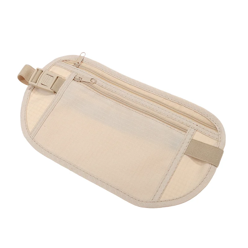 Невидимая дорожная поясная сумка для мужчин и женщин чехол на пояс паспорта