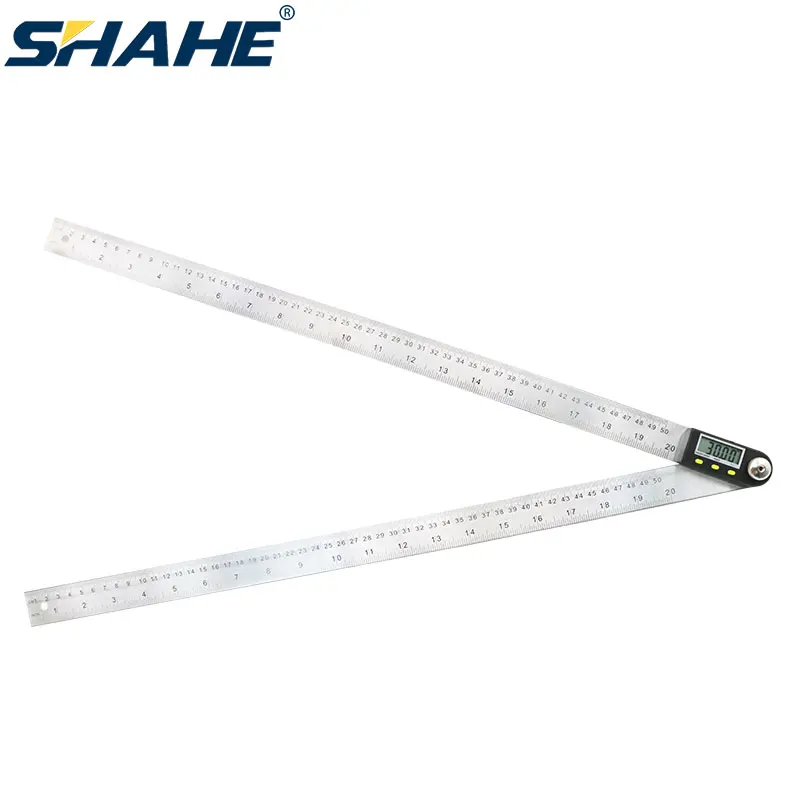

500mm Digital Angle Rule Stainless Steel Inclinometer Protractor Angle Finder Angle Measurement Gauge Electronic Goniometer Tool