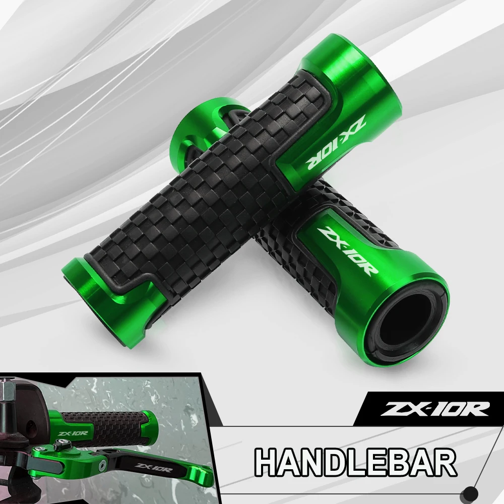 

Для KAWASAKI ZX10R ZX 10R 2000-2020 2019 2018 аксессуары для мотоциклов 2017 дюйма 22 мм ручки с ЧПУ Рукоятка Ручка стержень