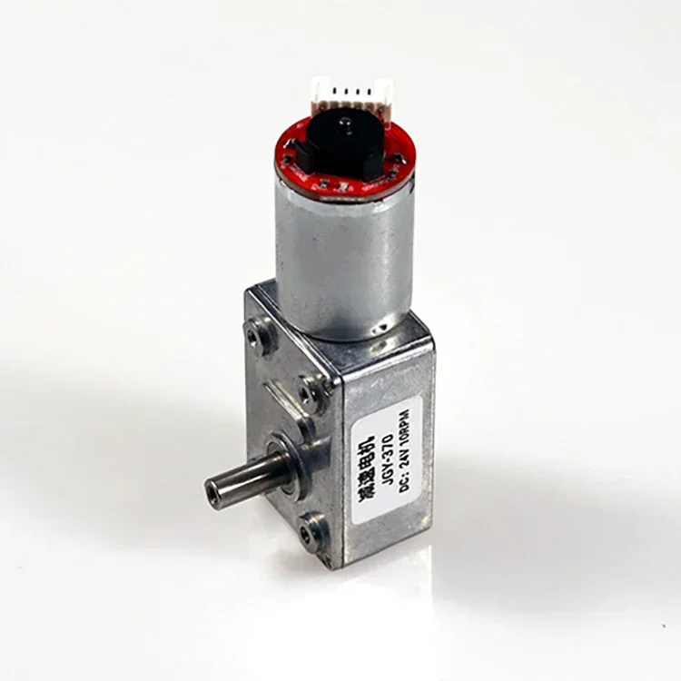 JGY370 Двигатель постоянного тока кодировщик редуктор низкая скорость 6 В 12 24