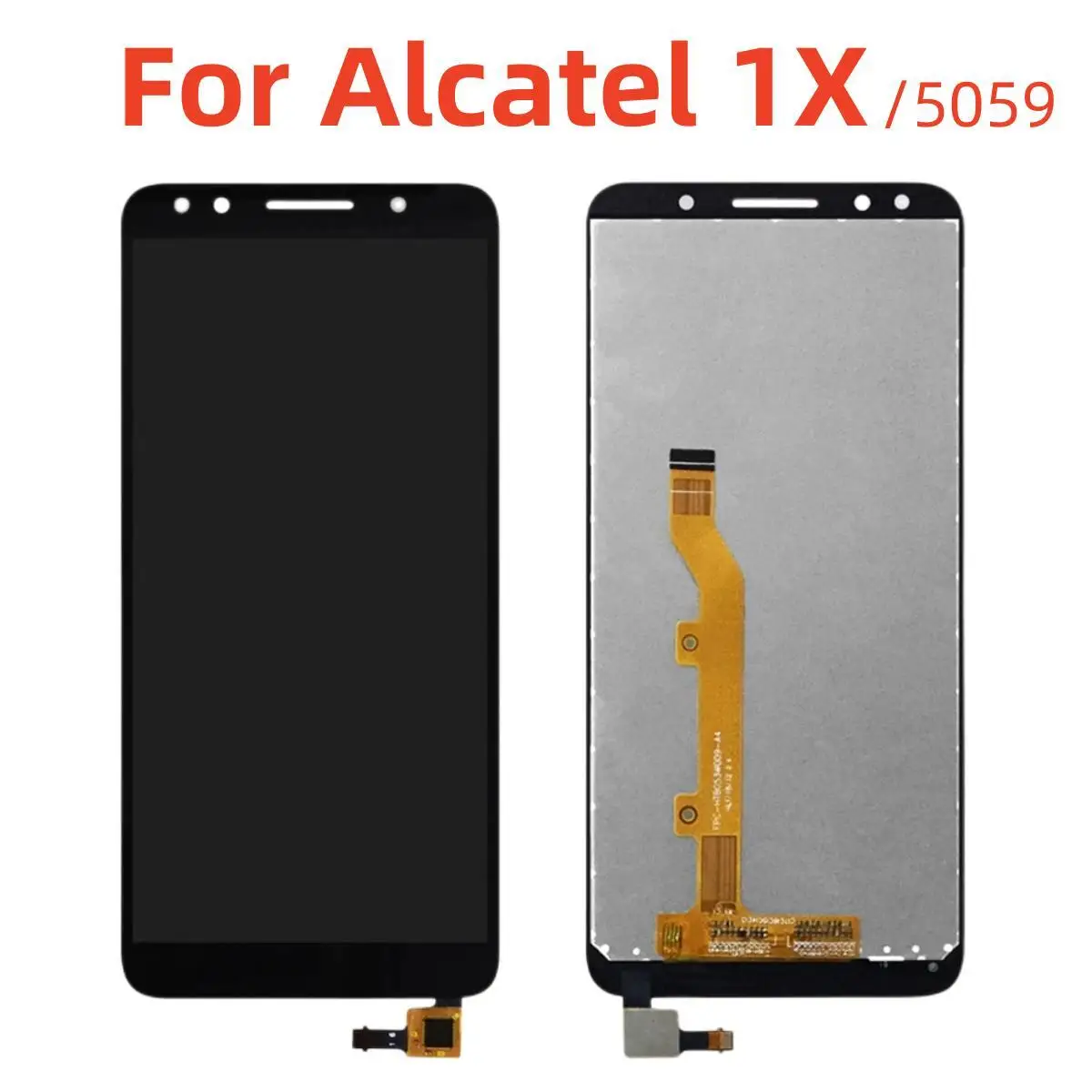 Фото Pop для Alcatel 1X ЖК-дисплей с цифровым преобразователем сенсорного экрана в сборе для Alcatel 1X 5059A 5059D 5059I 5059J 5059T 5059X 5059Y OT5059 L №1