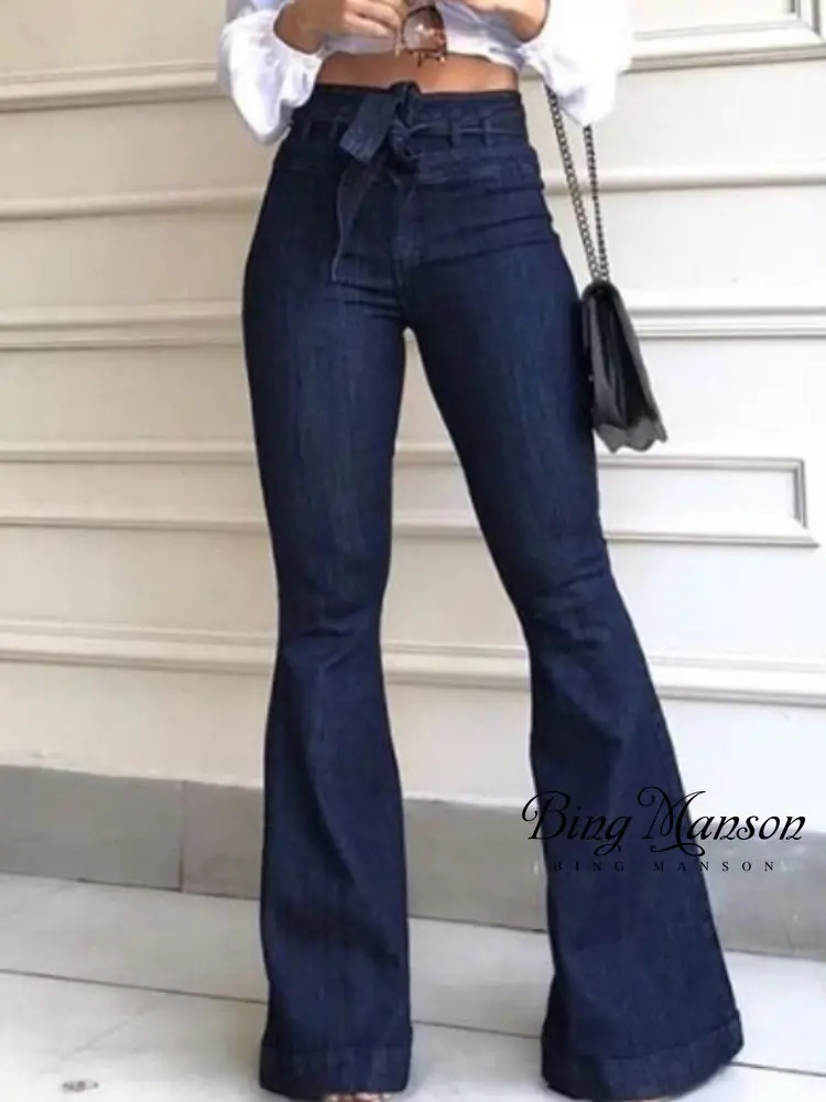 

2023 Summer High Waist Wide Leg Jeans Brand Women Boyfriend Jeans Denim Skinny Woman's Vintage Flare Jeans Plus Size 2XL Pant