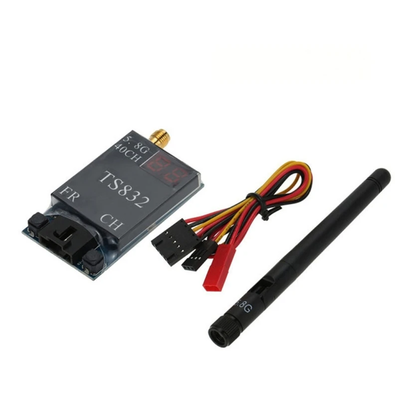 

TS832 Transmitter 48CH 5.8G 600mw 5km Wireless Video Transmission Transmitter For FPV Multicopter Aircraft Drop Shipping