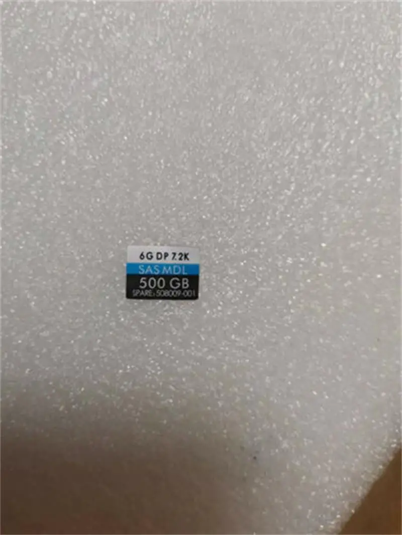 

20PCS 605832-001 653953-001 Fit HP 500GB 7.2K 2.5" 6G disk shelf head label