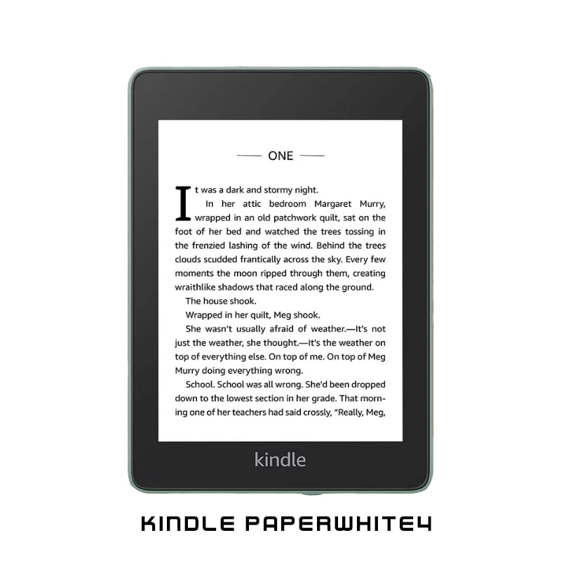 Фото Электронная книга Kindle Paperwhite4, черная, 8 ГБ, экран e-ink, Wi-Fi, 6 дюймов, устройство для чтения беспроводных книг со встроенной подсветкой, устройство для чтения электронных книг №1