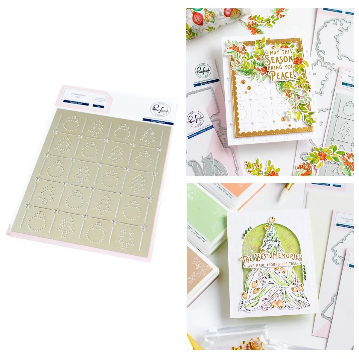 Новинка Рождественская Праздничная сетчатая тарелка металлические Вырубные