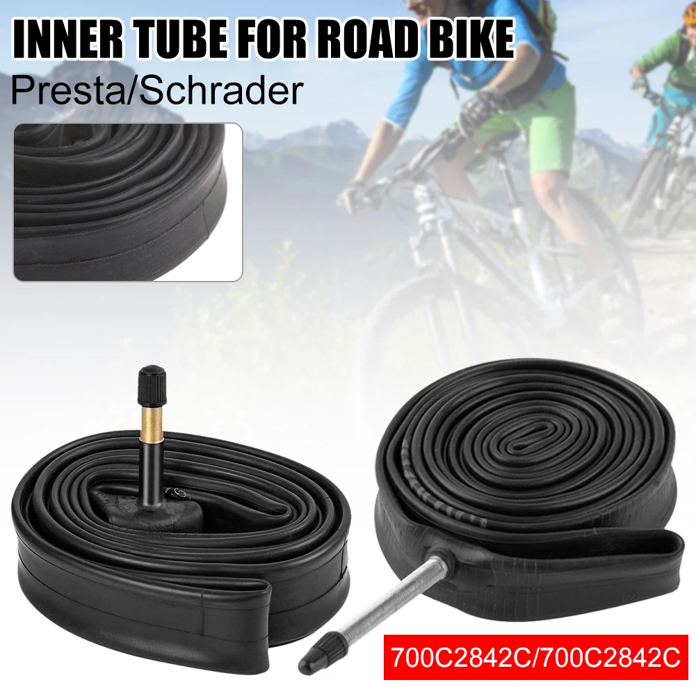 

700x20/28c 700x28/42c MTB Bicycle Inner Tube 48 Presta Schrader Valve Self Sealing Butyl Rubber Bicycle Tube Tire Part Hot Sale