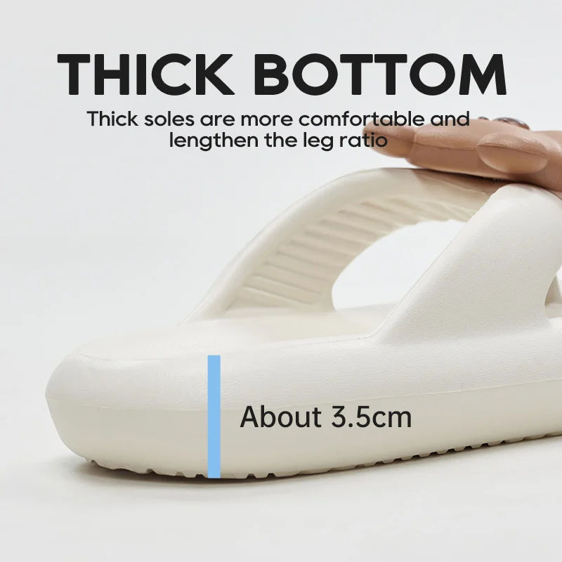 UTUNE Bear Women Flip Flops Comfortable Summer Outdoor Casual Slippers Beach Style Non-slip Thick Bottom Females Women's Shoes