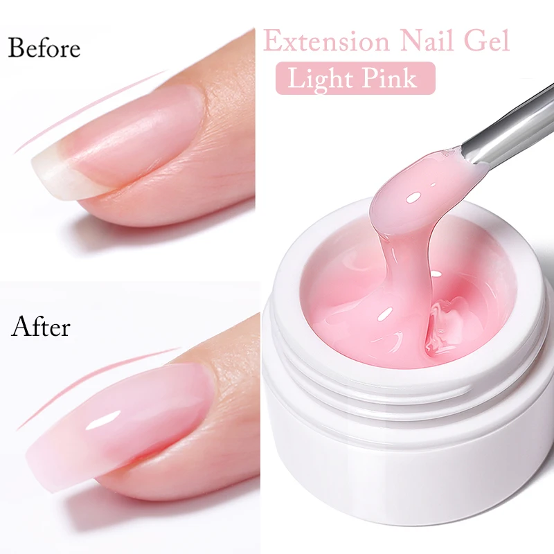 Гель-лак для наращивания ногтей полуперманентный 15 мл |