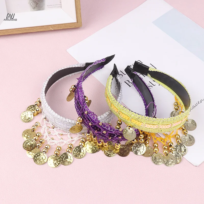 Женские костюмы для танца живота головной убор индийских танцев этнических