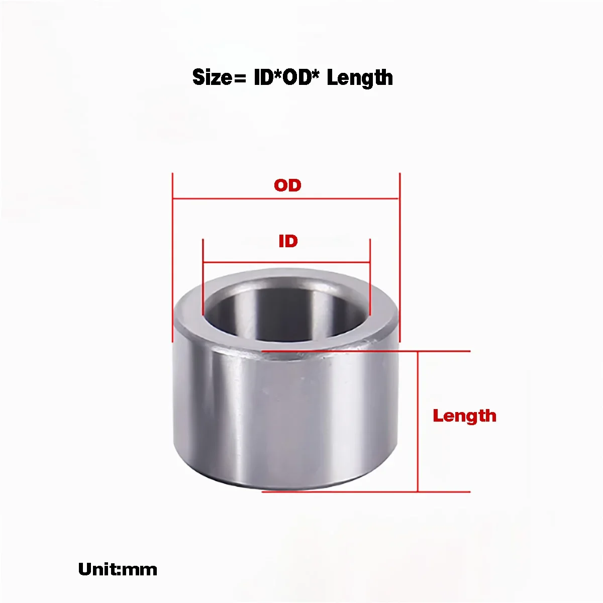 

Стальная втулка подшипника 3/4/5/6/7/8/9/10 мм