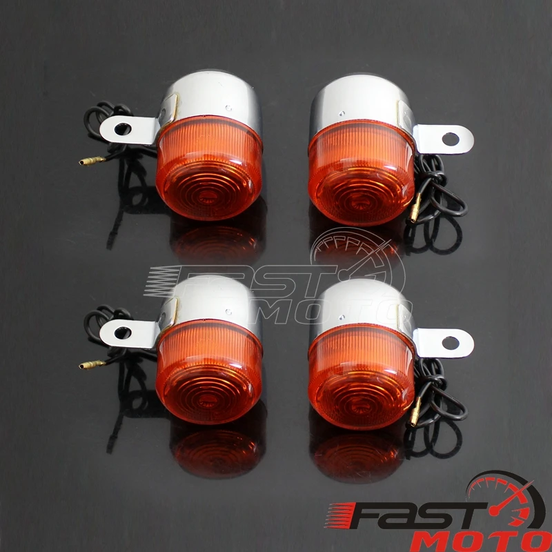 

2 пары передних и задних указателей поворота 12 В/10 Вт, индикаторная мигалка, задняя мигалка для Honda ST50 Dax ST70 CT70 K3 P25 P50 Z50 Z50A