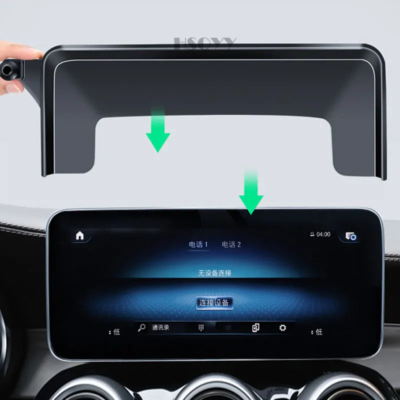 Для Mercedes Benz C V GLC Class W205 W206 W447 X253 Крепление на приборную панель GPS Держатель