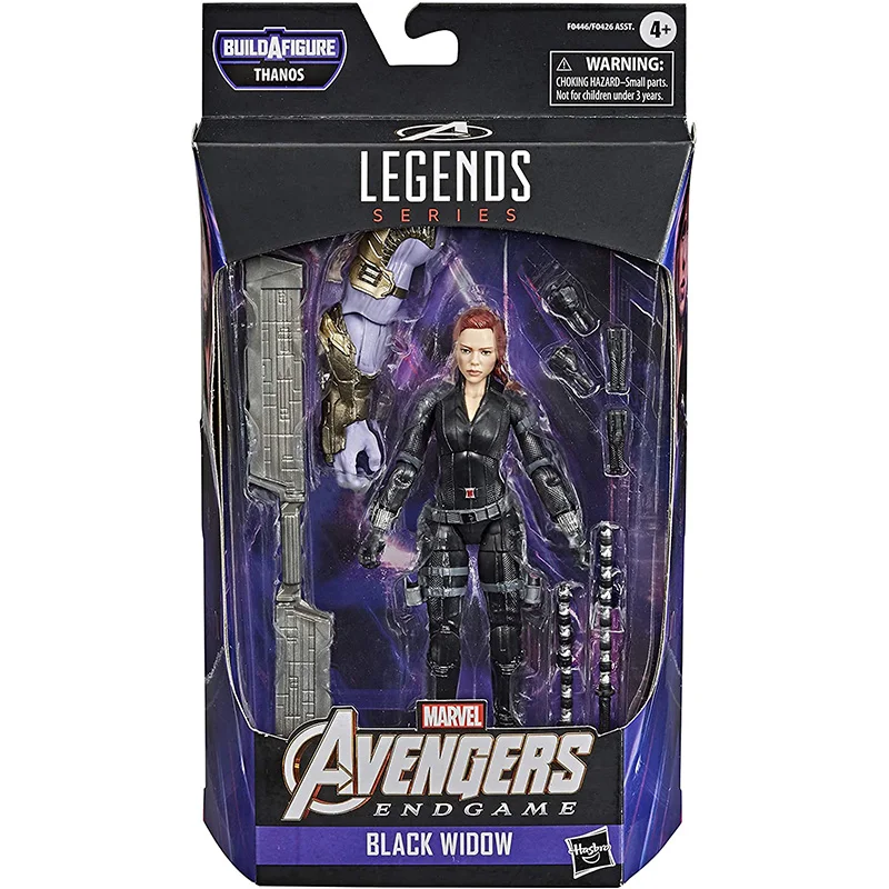 

6inch Original Marvel Comics 50th Black Widow Action & Toy Figures Model Toys For Children