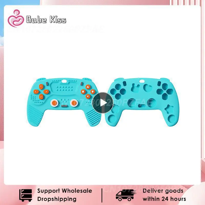 

1~10PCS Silicone Baby Teething Toy Teethers for Babies 6-12 Months Remote Control Shape Teething Toy Boys Girls Baby Chew Toy