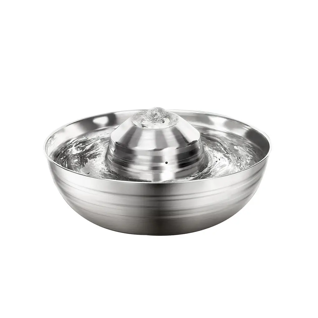 

Профессиональный питьевой фонтан для домашних животных, кормушки из нержавеющей стали, автоматический дозатор воды, товары для домашних жи...