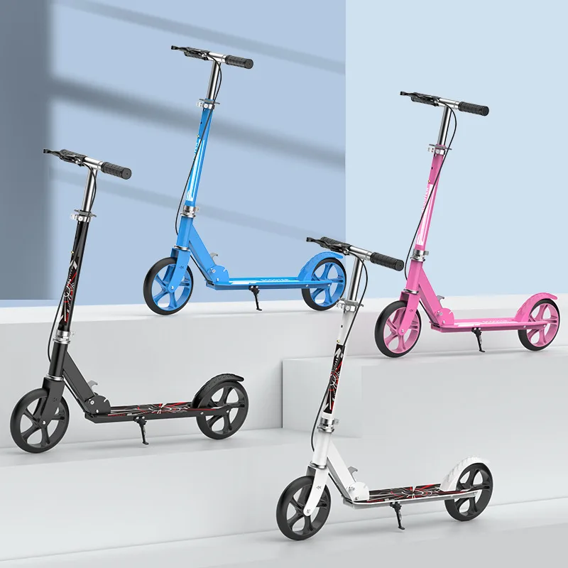 

Two-Wheeled Bicycle Can Be Folded and Lifted 200 Width with Hand Brake Youth Adult City Work Campus Double Brake Bicycle Walking