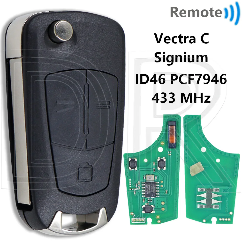 

Отличный ID46 PCF7941Chip 433 МГц автомобильный ключ дистанционного управления для Opel Corsa D G4 Astra H Zafira B Holden Vectra C Meriva D Vauxhall