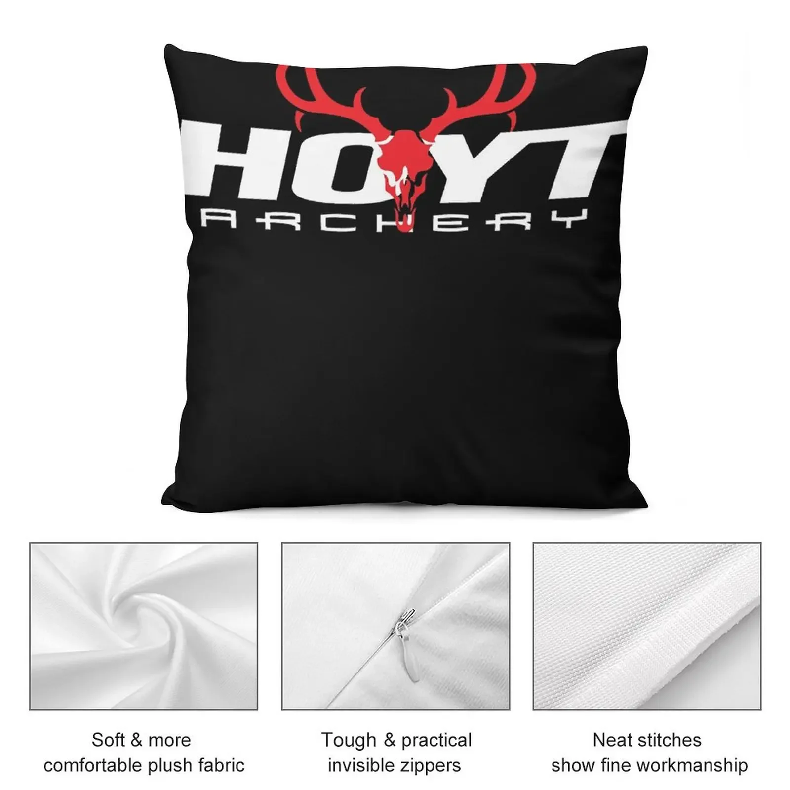 Классическая декоративная подушка с логотипом HOYT ARCHERY BOW ARROW роскошная наволочка