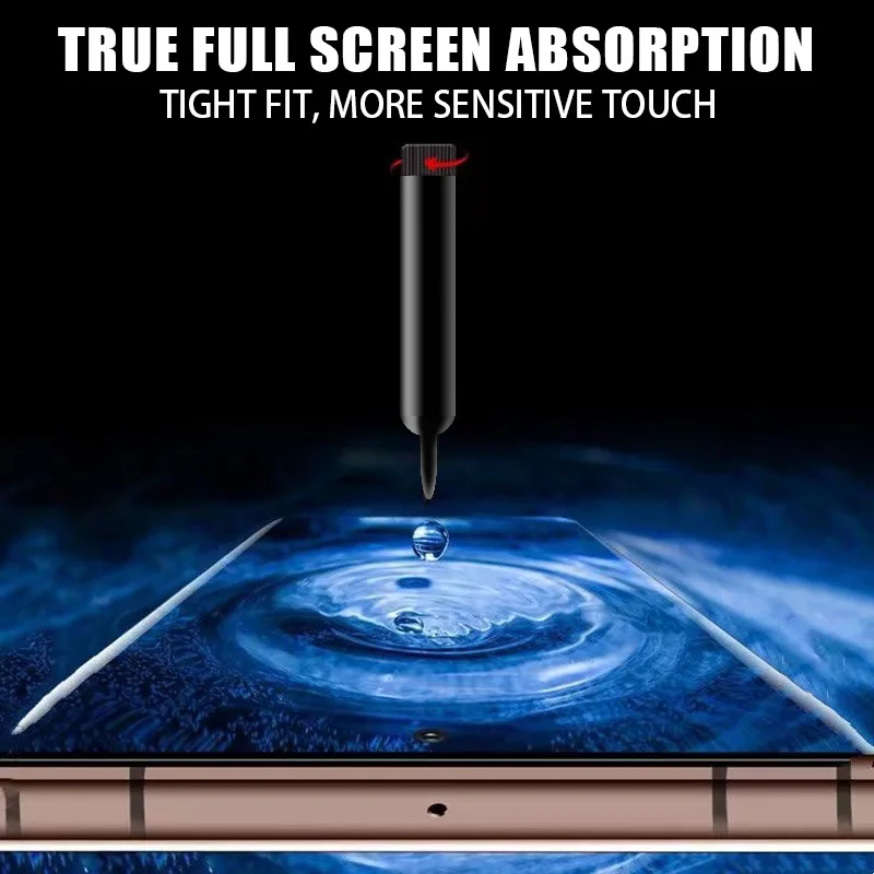 uv tempered glass for samsung galaxy s22 ultra screen protector s21 s20 plus s10 s9 s8 note 20 10 9 8 s 21 4g 5g e liquid film free global shipping