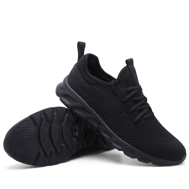 

2022 Men Running Shoes Mens Sneakers Casual Lace Up Breathable Training Shoes Men Sports Shoes Comfortable Outdoor Walking
