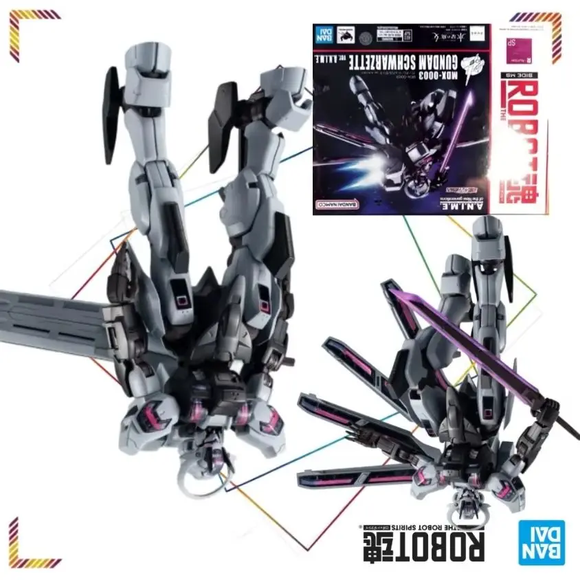 Фото Фигурка Bandai Robot Spirits MDX-0003 Gundam Schwarzette: Мобильный костюм Gundam — Ведьма с Меркурия, аниме-модель №1
