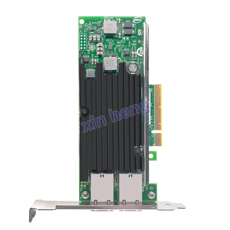 X540-T2 Intel X540 чипсет PCIe x8 двойной медный RJ45 10 Гбит/с порт Ethernet Сетевая карта
