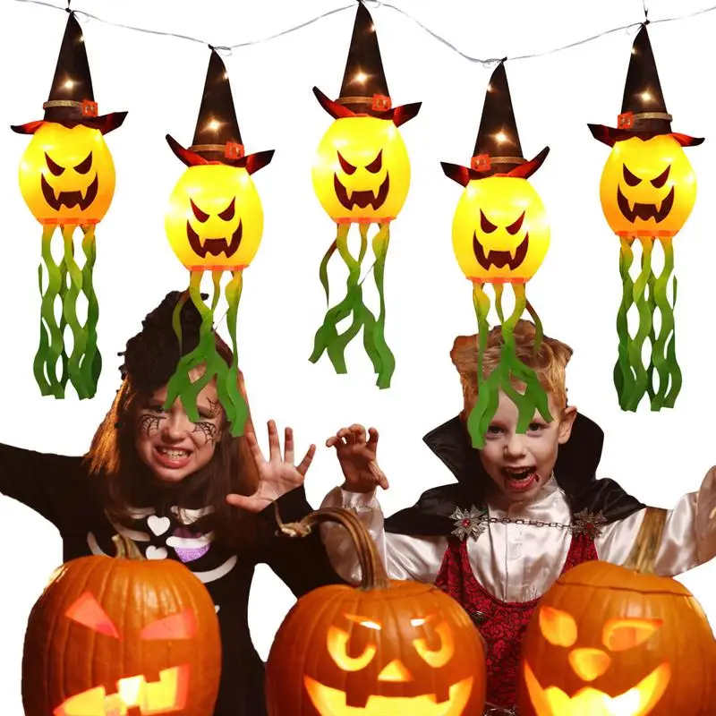 

Halloween String Lights Outdoor Led Pumpkin Lights Battery Powered Halloween Fairy Lights Decorations For Mantel Table Garden