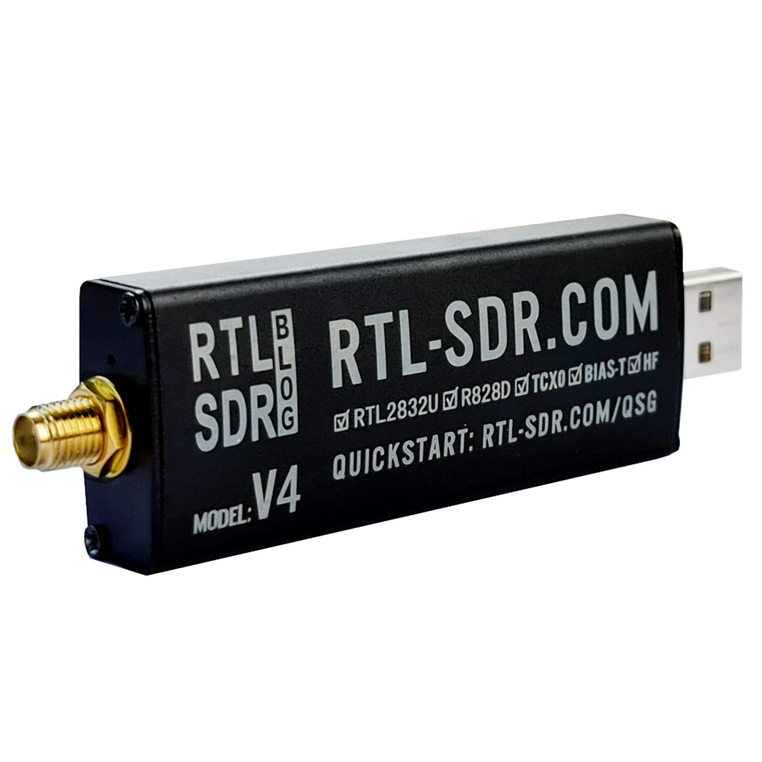 Блог RTL-SDR RTL SDR V4 R828D RTL2832U 1PPM TCXO SMA RTLSDR Программно-конфигурируемое радио (только