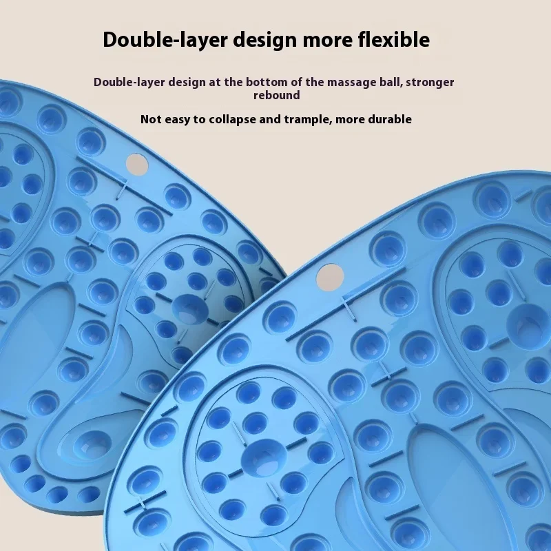 Фитнес-массажный коврик для ног акупрессурная доска релаксация мышц