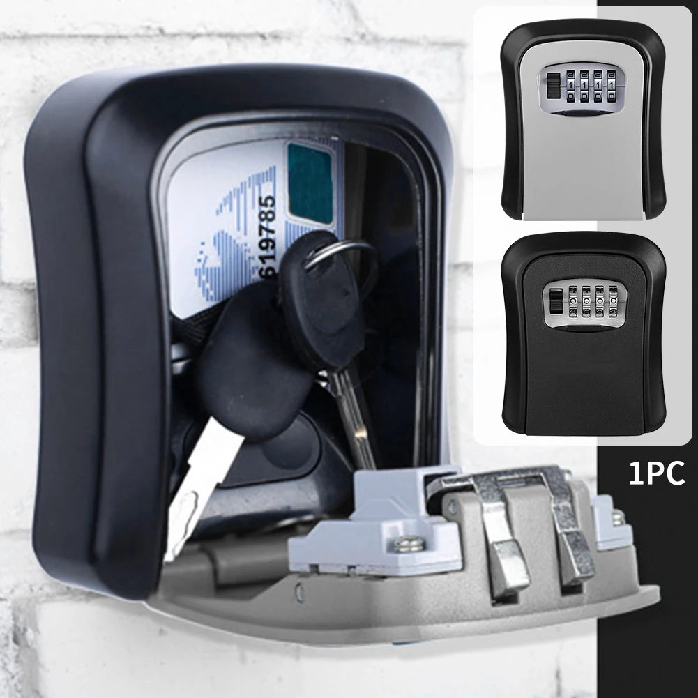 Сейф с аварийным входом и ключом 4-значный код комбинации секретный чехол для