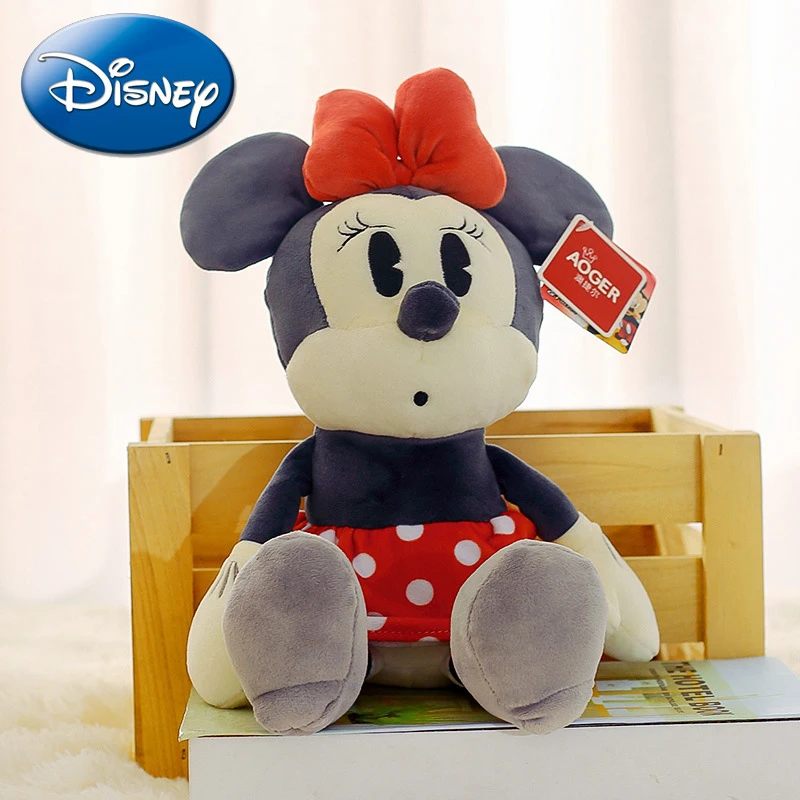 

Disney Toy Morandi Color 11' Minnie Plush Doll Mickey Mouse Doll Mickey Plush Toy Winnie The Pooh Donald Duck Doll Gift
