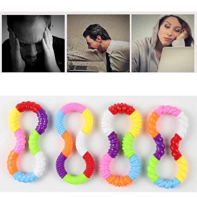 

1pcs Versatile Twist Fidget Toy tangle Rope Anti Stress Toys Stress Relief Kids Decompression Toy funko pop антистресс игрушки