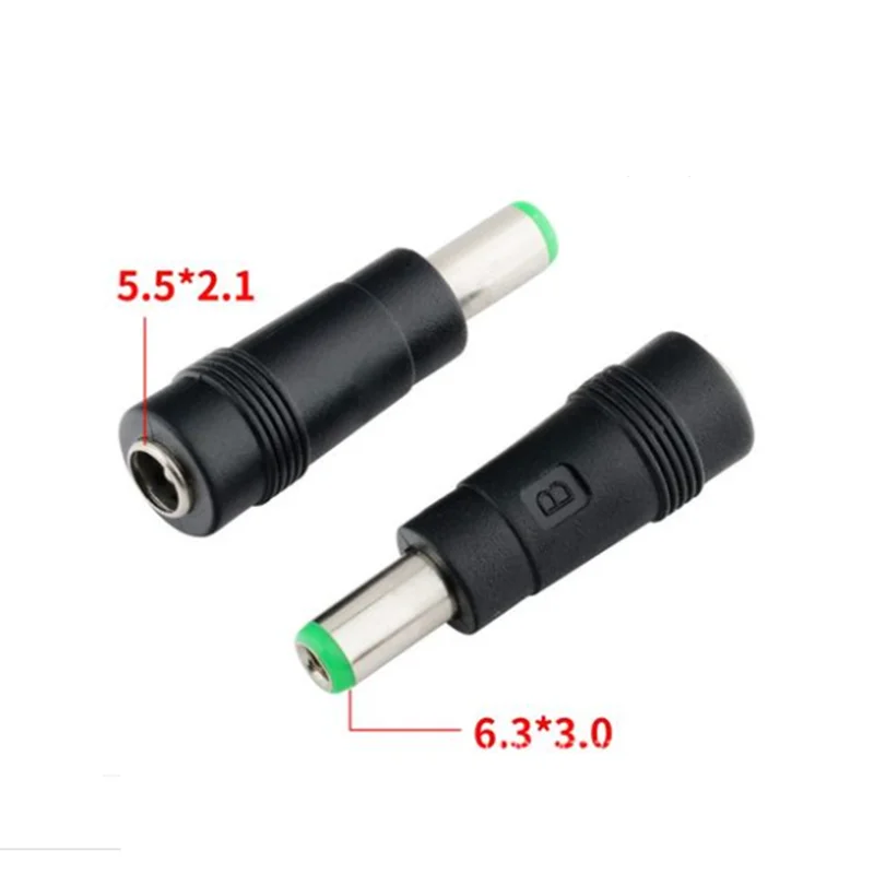 

Рабочая мощность постоянного тока 5,5*2,1 мм, внутренняя резьба до 2,5x0,7 3,5x1,35 4,0x1,7 4,8x1,7 5,5x2,1 5,5x2,5 6,0x3,0 x мм, 1 шт.