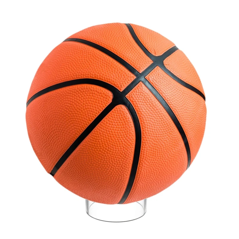 

Акриловая прозрачная круглая подставка-кольцо для бейсбола, Круглый держатель для хранения, стойка, поддерживающая база для футбола, волей...