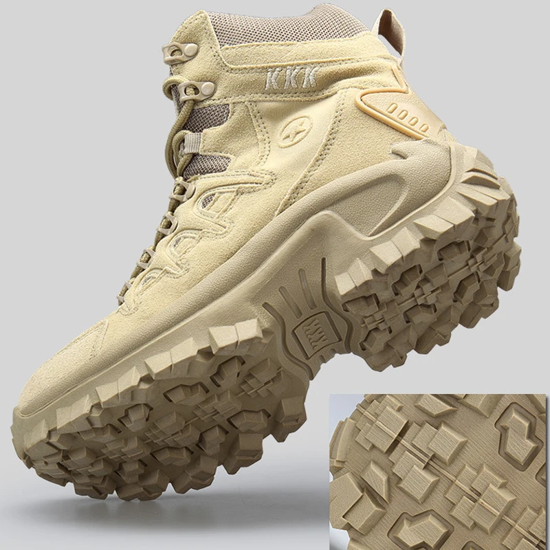 Xiaomi Mijia Men's Military Boot Combat Men's Ankle Boot Tactical Boots Army Boot Male Shoes Work Safety Shoes Motocycle Boots