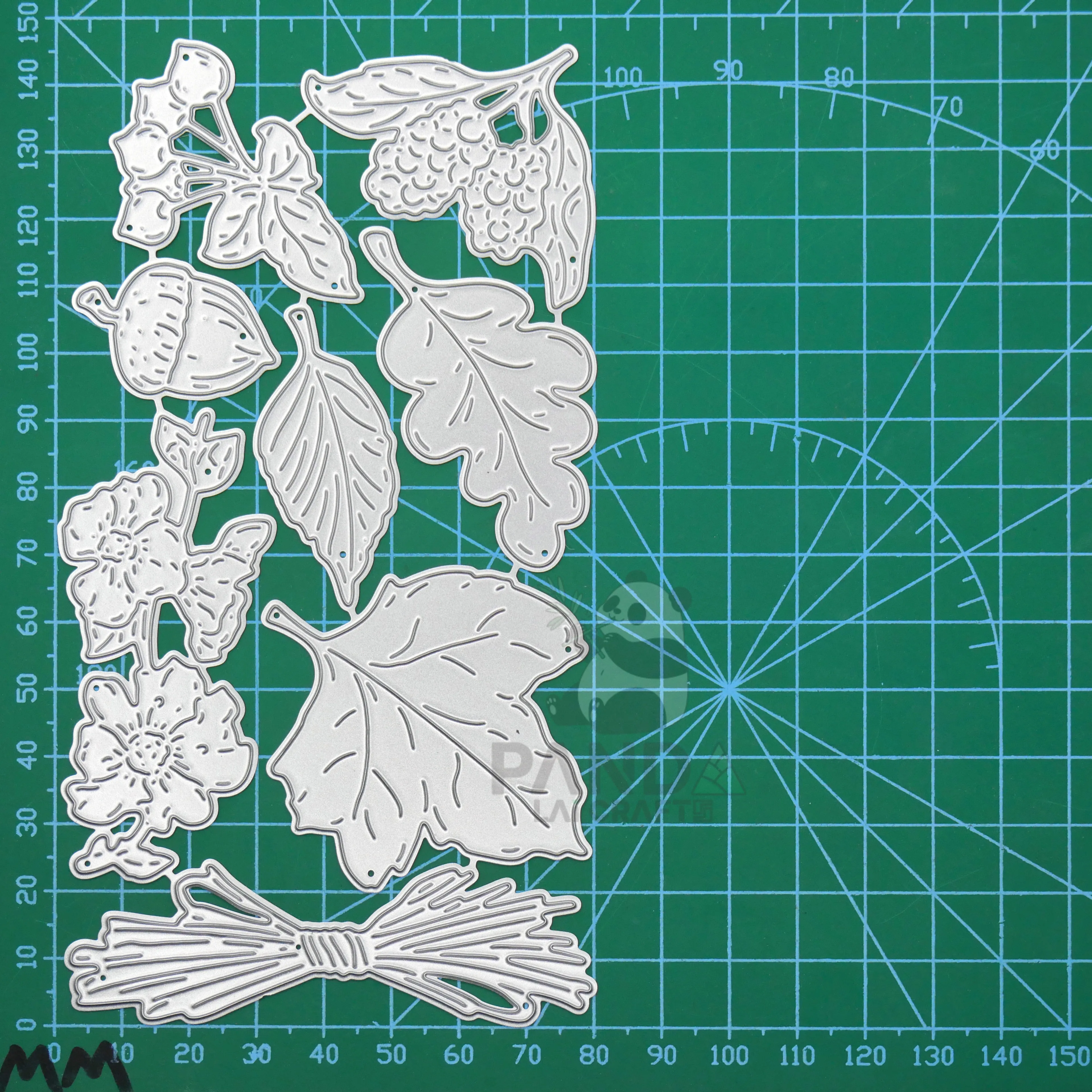 Набор металлических высекальных штампов PANDALAI Hedgerow для рукоделия декоративное