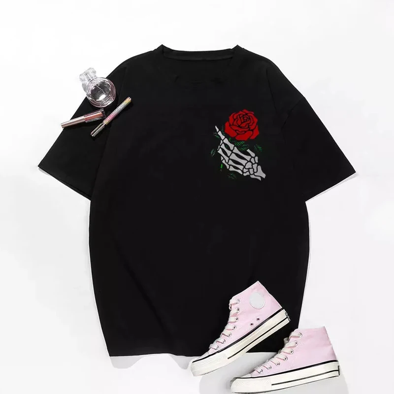 

Женский свободный топ с коротким рукавом, круглым вырезом и коротким рукавом