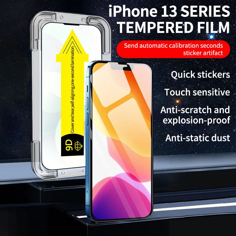 Защитное стекло, закаленное стекло для iPhone 13 14 12 11 PRO MAX 14 13 mini XR XS (art.: 3920bdeff9f4d) - 3920bdeff9f4d