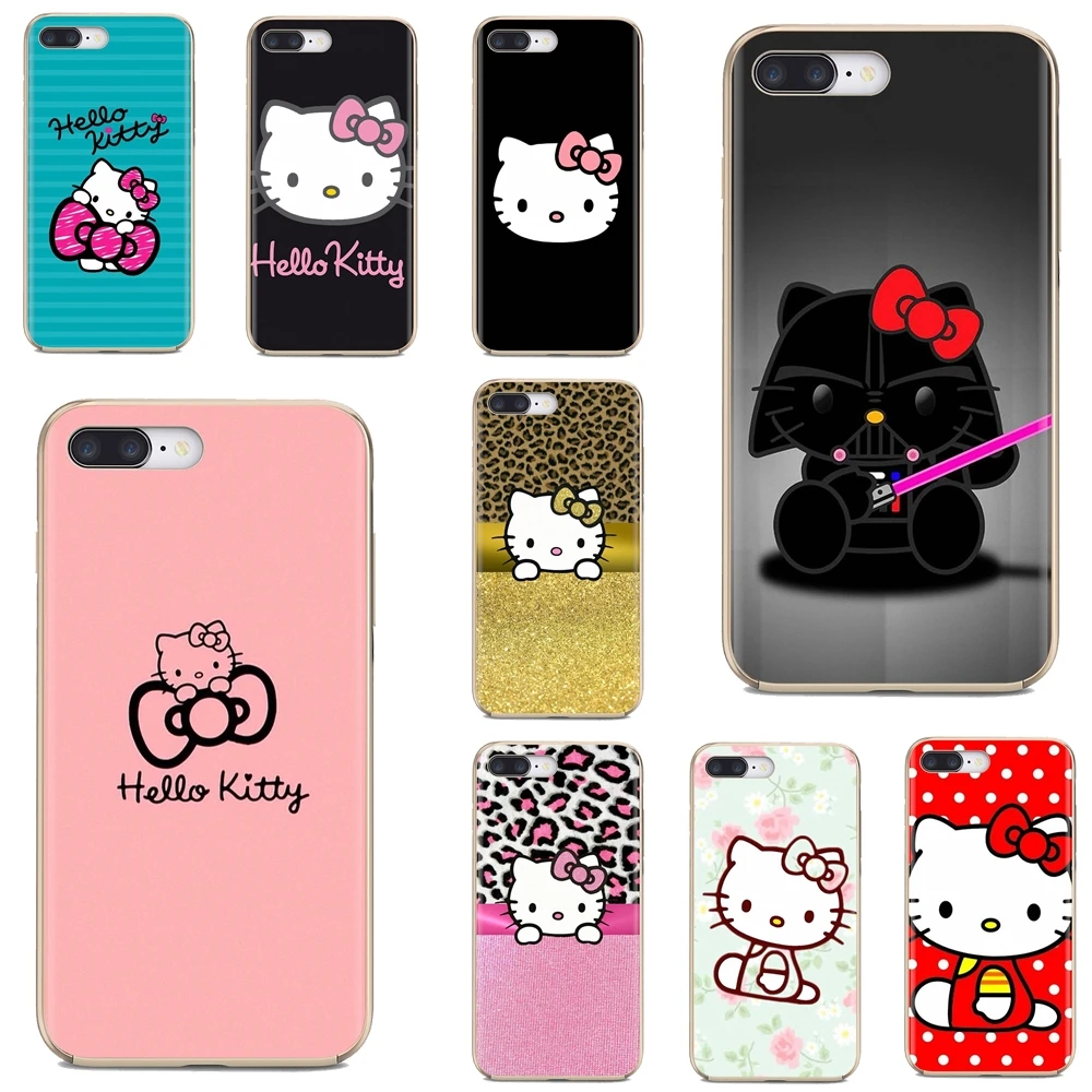 Японский розовый рисунок hello Kitty с животными для Huawei P50 P30 P40 P20 P8 P9 P10 Lite Pro 2016 2017 P Smart