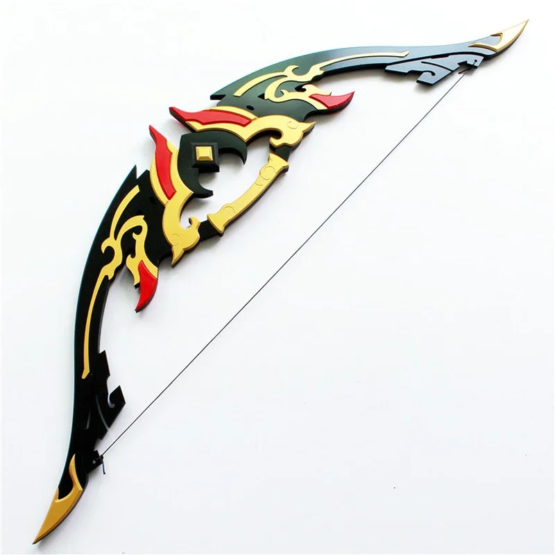 Genshin Impact Tartaglia Bow Rust rekwizyty do cosplay broń Halloween karnawał fantazyjne przyjęcie zabawki urodziny prezenty