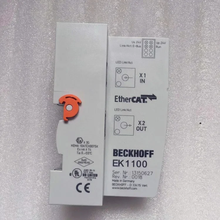 Фото BECKHOFF EK1100 EK1110 EK1122 BK1250 №3