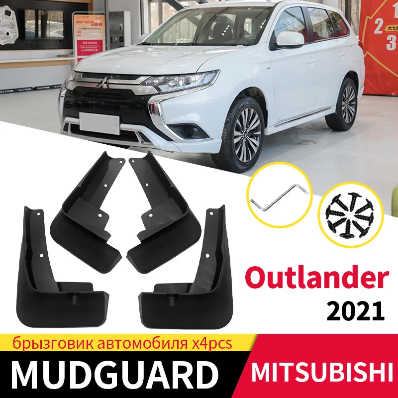 

Car Mud Flap For Mitsubishi Outlander 2021 Front Rear Wheel Mudguards Scuff Plate Guard Splash Styling Dust-proof Accessories