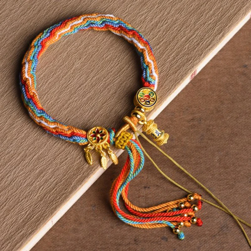 

Браслет Zakiram Green Tara Five Master Thangka