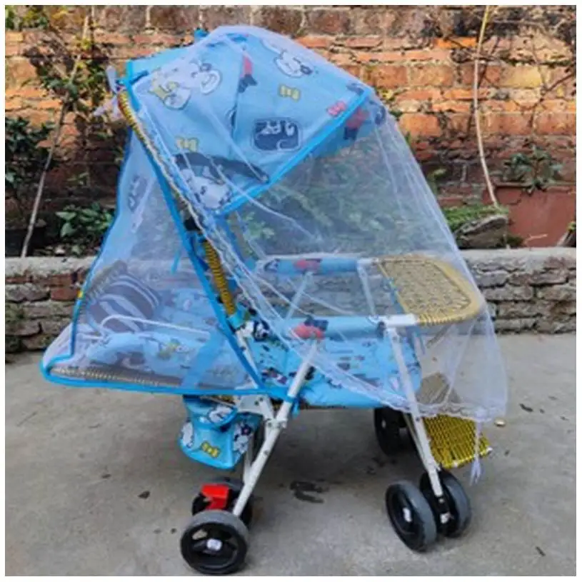 Baby Pram light Weight imitation cane stroller Baby Bed Mosquito Net baby carriage folded carrycot Kid pushchair perambulator enlarge