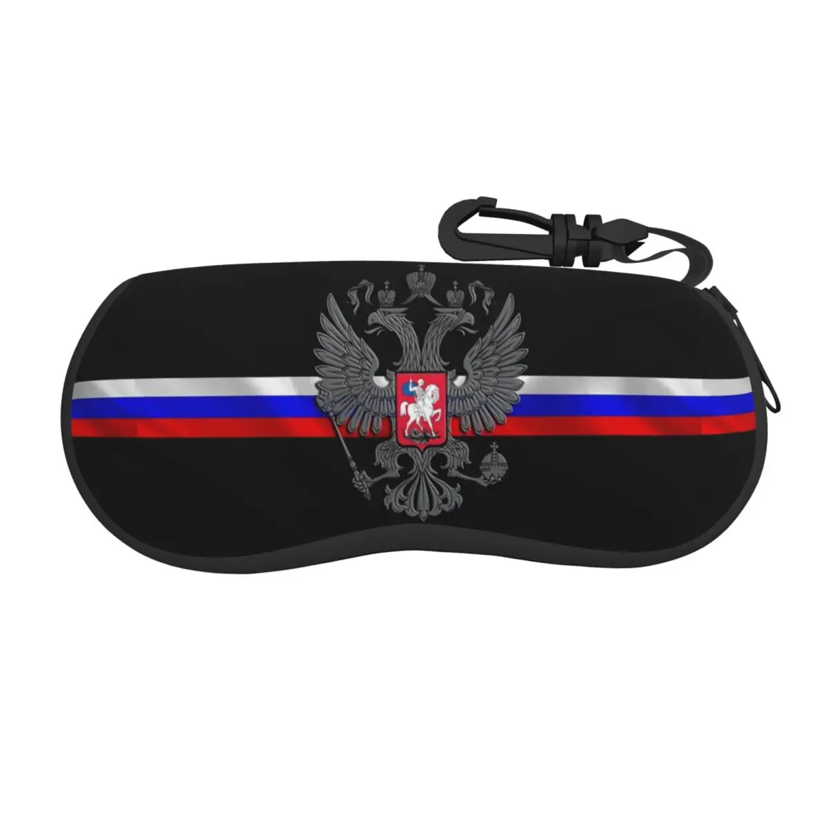 

Россия гордится очками, дневная печать, молния, советский российский флаг, СССР, Коммунистическая Социалистическая коробка для хранения очков, Подарочная коробка для солнцезащитных очков
