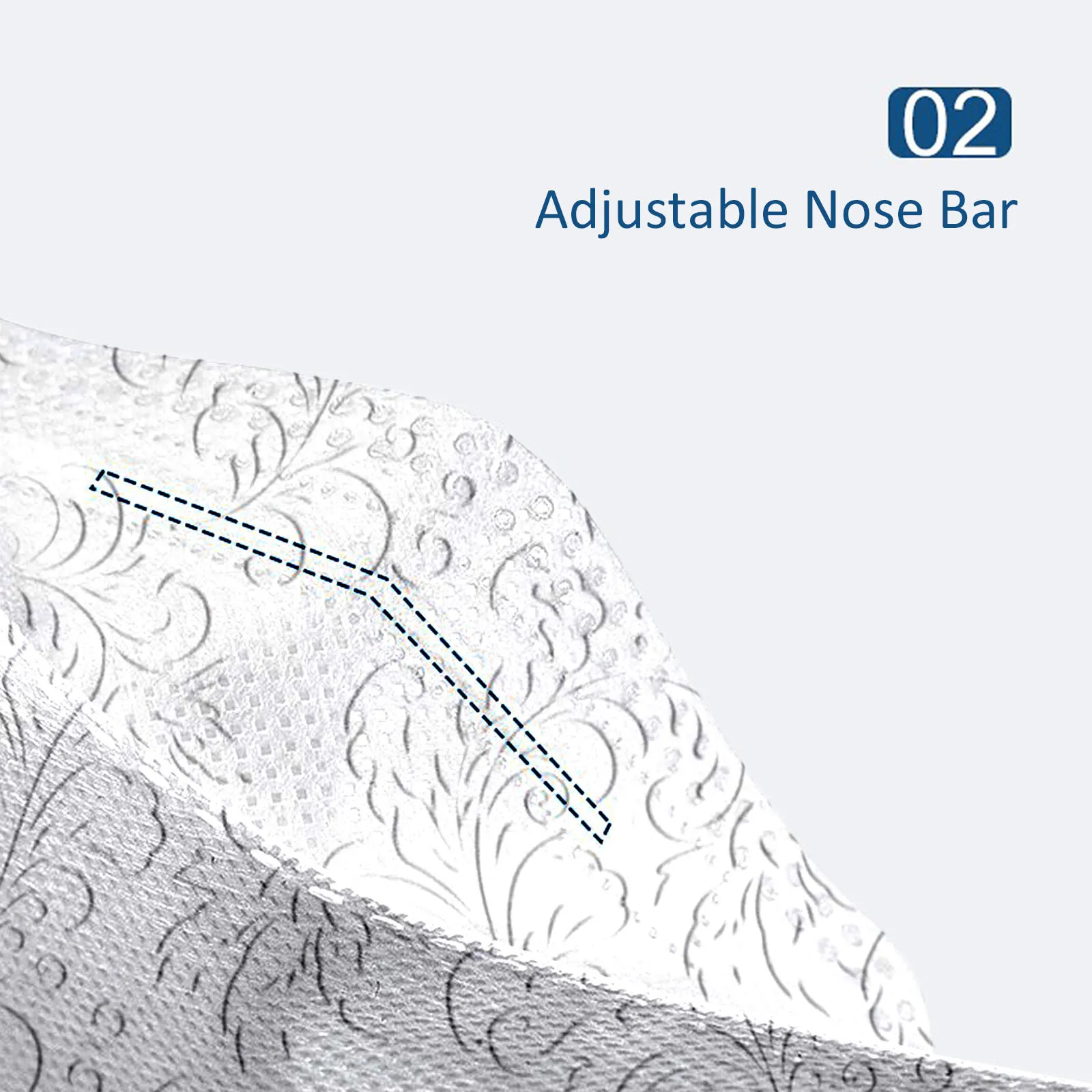 50 шт. детские маски для лица 4 слоя |