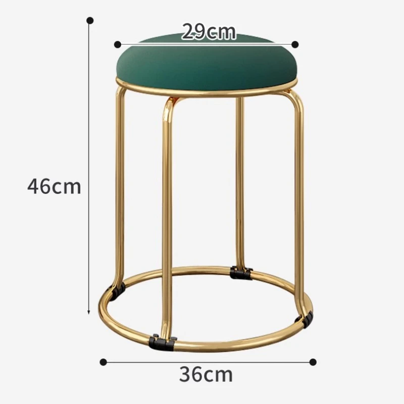 Штабелируемые обеденные стулья мини-табурет банки 4 шт. таaboret дизайн табурет