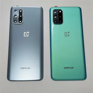 Oneplus8T Housing For Oneplus 8T One Plus Back Cover Battery Door Glass Repair Rear Case + Logo in India