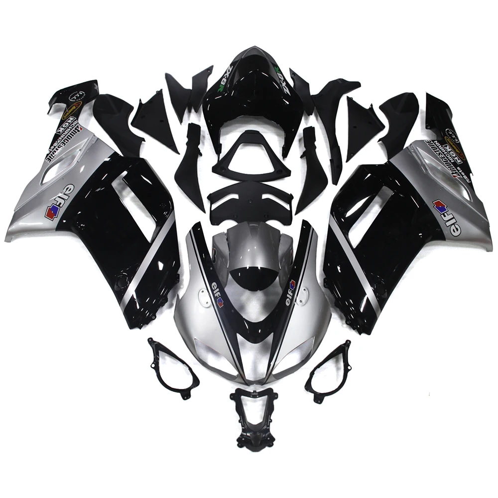 

Motorcycle Full Body Kit Fairing For Kawasaki Ninja 636 ZX-6R ZX6R 2007-2008 2007 2008 Motorcycle Shell